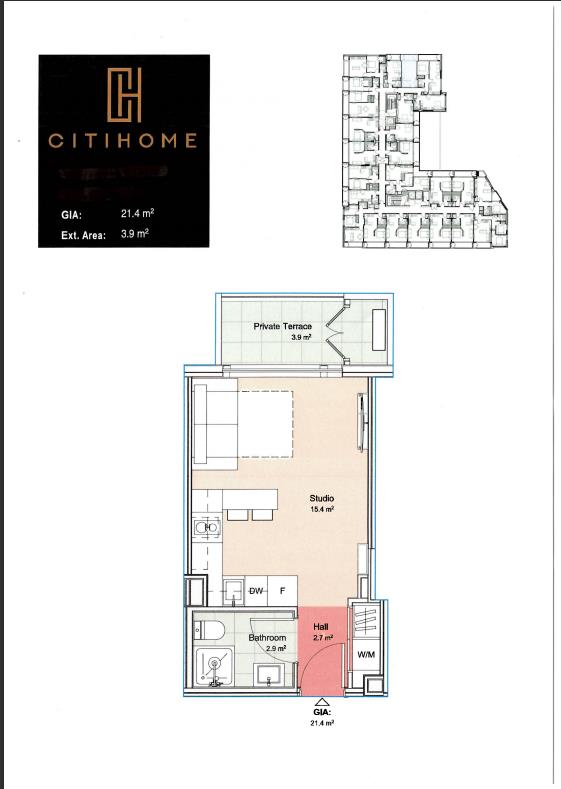 Image of Apartment - 1 Bathrooms for Rental in Victory Suites-Gibraltar, Image 14